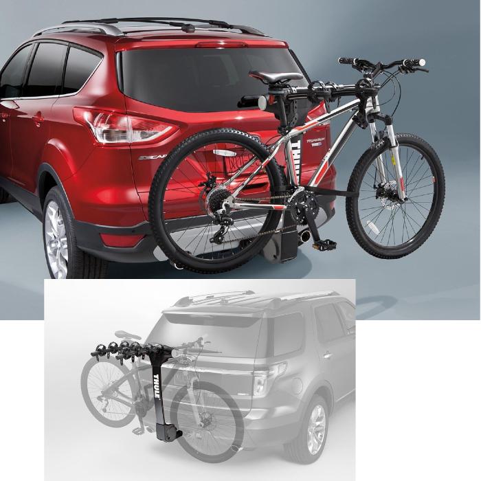 Hitch Mount Bike Carrier, 2 Bikes - Ford Racks and Carriers by Thule Ford Universal VGT4Z-7855100-A